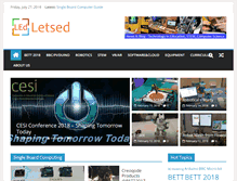 Tablet Screenshot of letsed.com